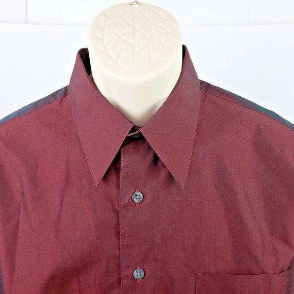 J Ferrar Mens Long Sleeve Dress Shirt 16 1/2 34/35 - Picture 2 of 7